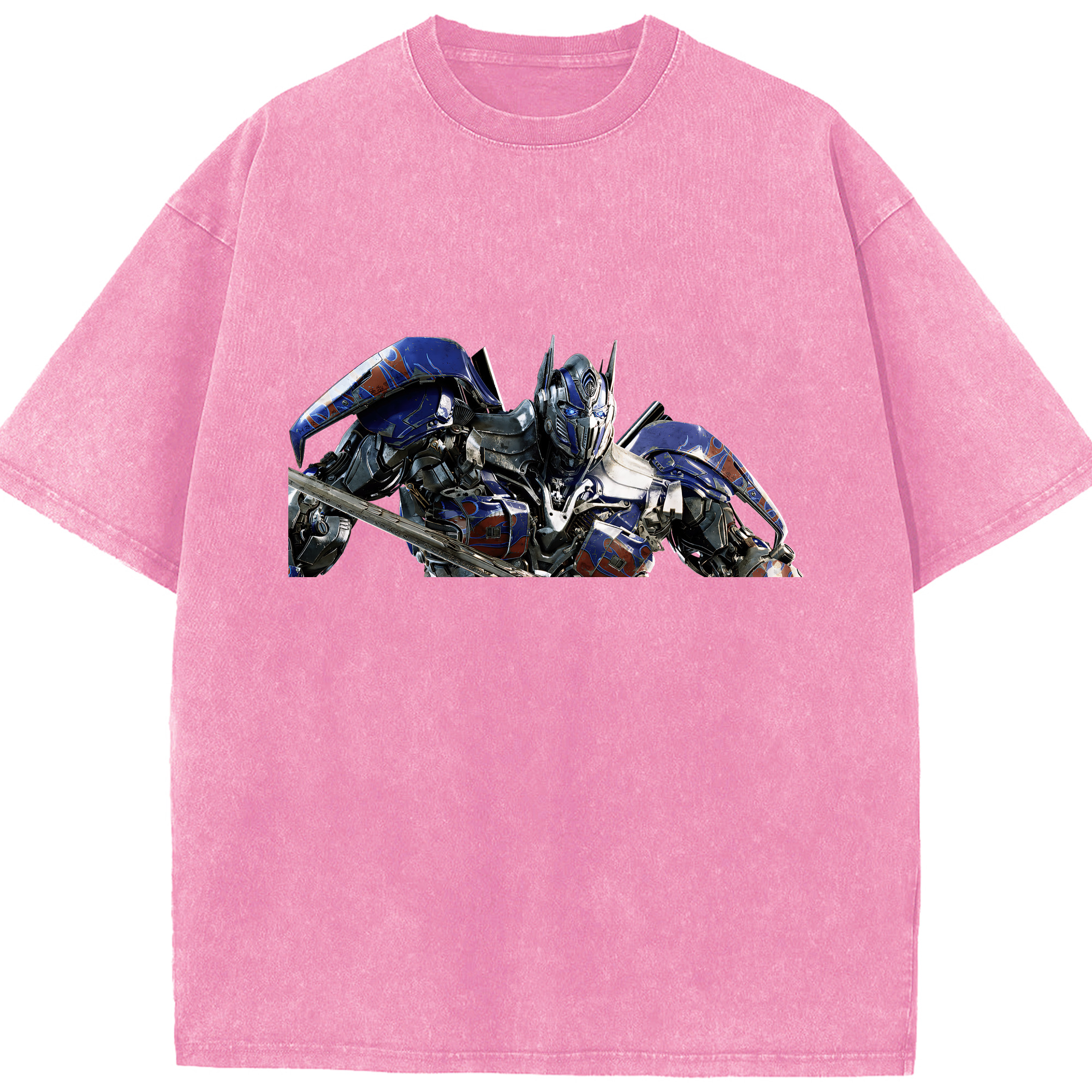 （画像用） Transformers トランスフォーマー 綿100% ヴィンテージ風 半袖Tシャツ（フロントプリント）